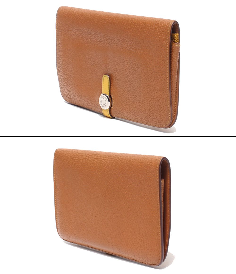 Hermes Wallet Silver Bicolor Dogon GM — view 3