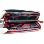 Hermes Azap Long Silk'in Zip Around Wallet Epsom Pink Azapp Silkin — view 6