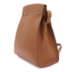 Hermes Kelly Sports MM Shoulder Bag Courchevel Epsom Gold — view 4