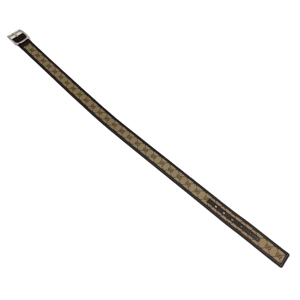 Gucci Belt GG Canvas Brown — view 8