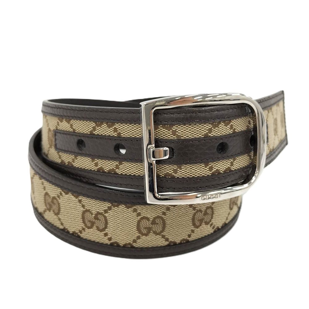 Gucci Belt GG Canvas Brown