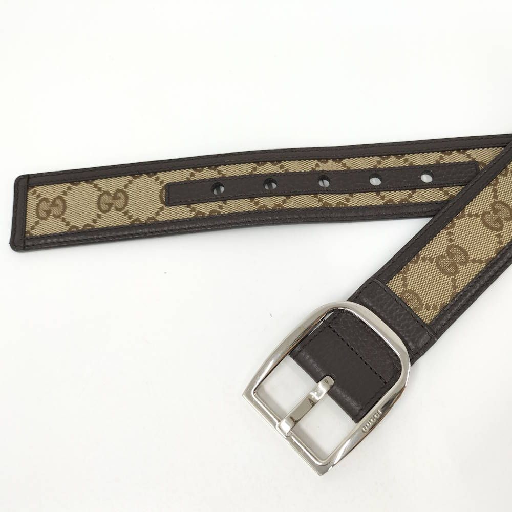 Gucci Belt GG Canvas Brown — view 6