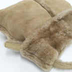 Loewe Shearling Fur Handbag Beige — view 5