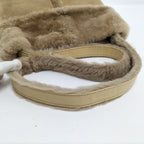 Loewe Shearling Fur Handbag Beige — view 6