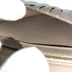 Celine Medium Strap Wallet Bifold Leather Greige — view 8