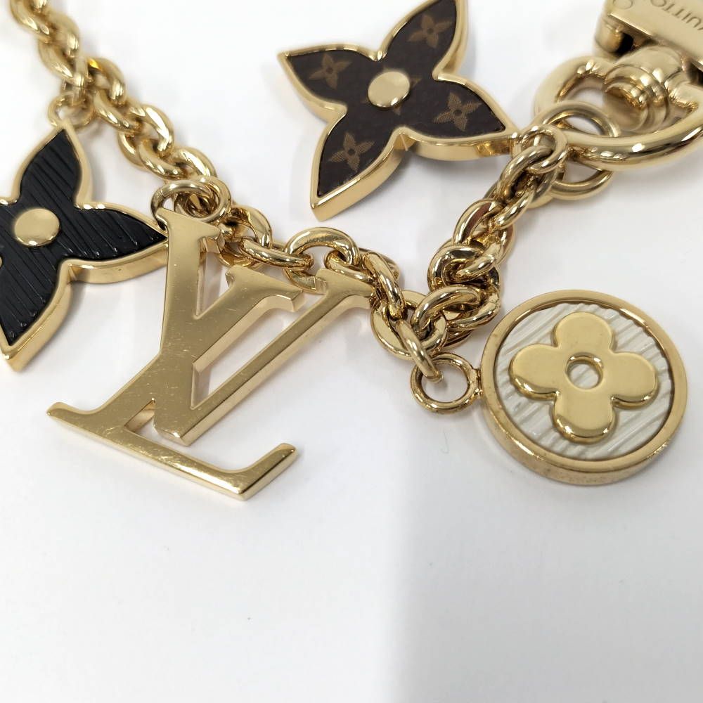 Louis Vuitton Bracelet Bag Charm Chain Spring Street Gold Plated — view 3