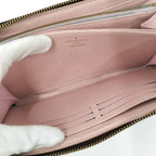 Louis Vuitton Zippy Wallet Zip Around Damier Rose Ballerine — view 8