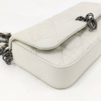 Dior My Talk Phone Bag Cannage Leather White — view 3