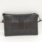 Louis Vuitton Delmonico Pouch Epi Black — view 2