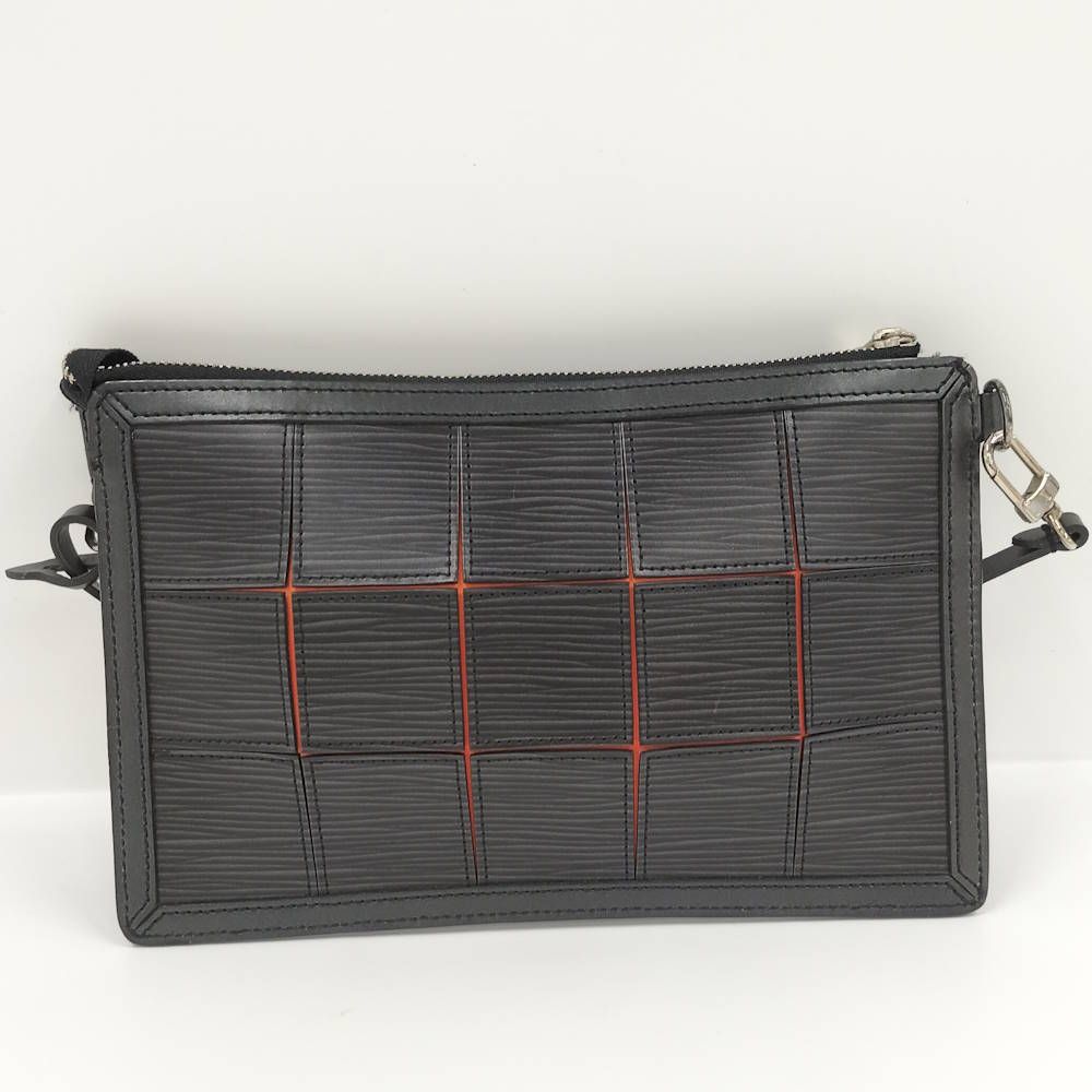 Louis Vuitton Delmonico Pouch Epi Black — view 2
