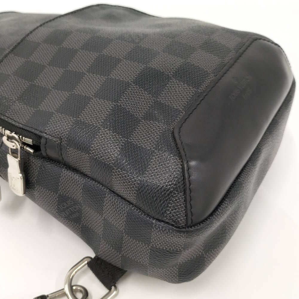 Louis Vuitton Avenue Sling Bag Damier Graphite — view 3