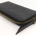 Louis Vuitton Zippy Wallet Monogram Empreinte Black — view 4