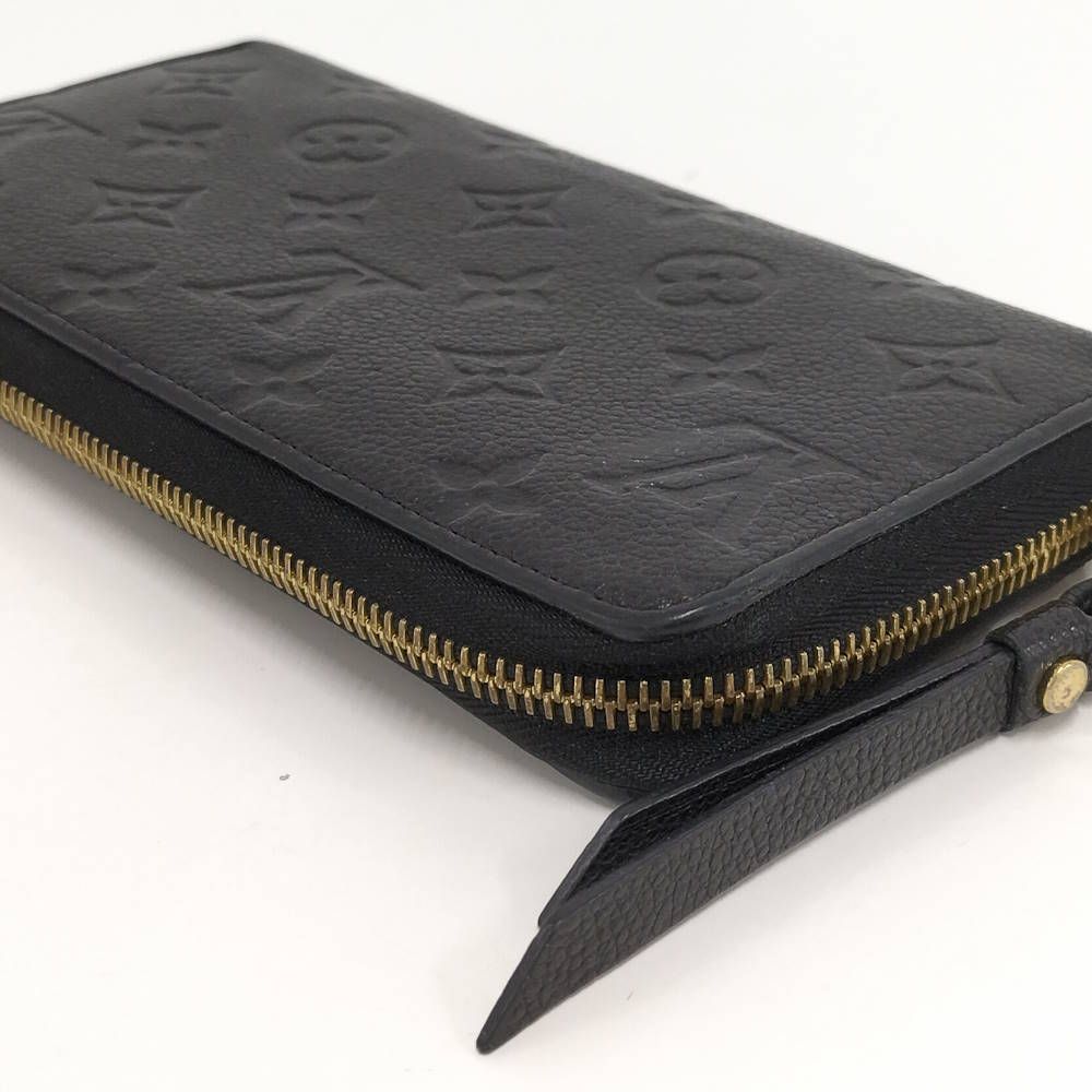 Louis Vuitton Zippy Wallet Monogram Empreinte Black — view 4