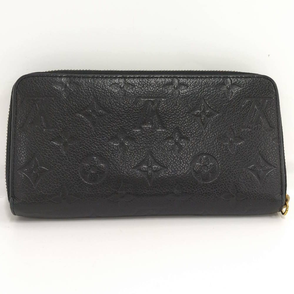 Louis Vuitton Zippy Wallet Monogram Empreinte Black — view 3