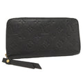 Louis Vuitton Zippy Wallet Monogram Empreinte Black