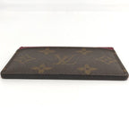 Louis Vuitton Porte Cartes Simple Card Case Fuchsia Monogram — view 7