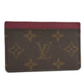 Louis Vuitton Porte Cartes Simple Card Case Fuchsia Monogram