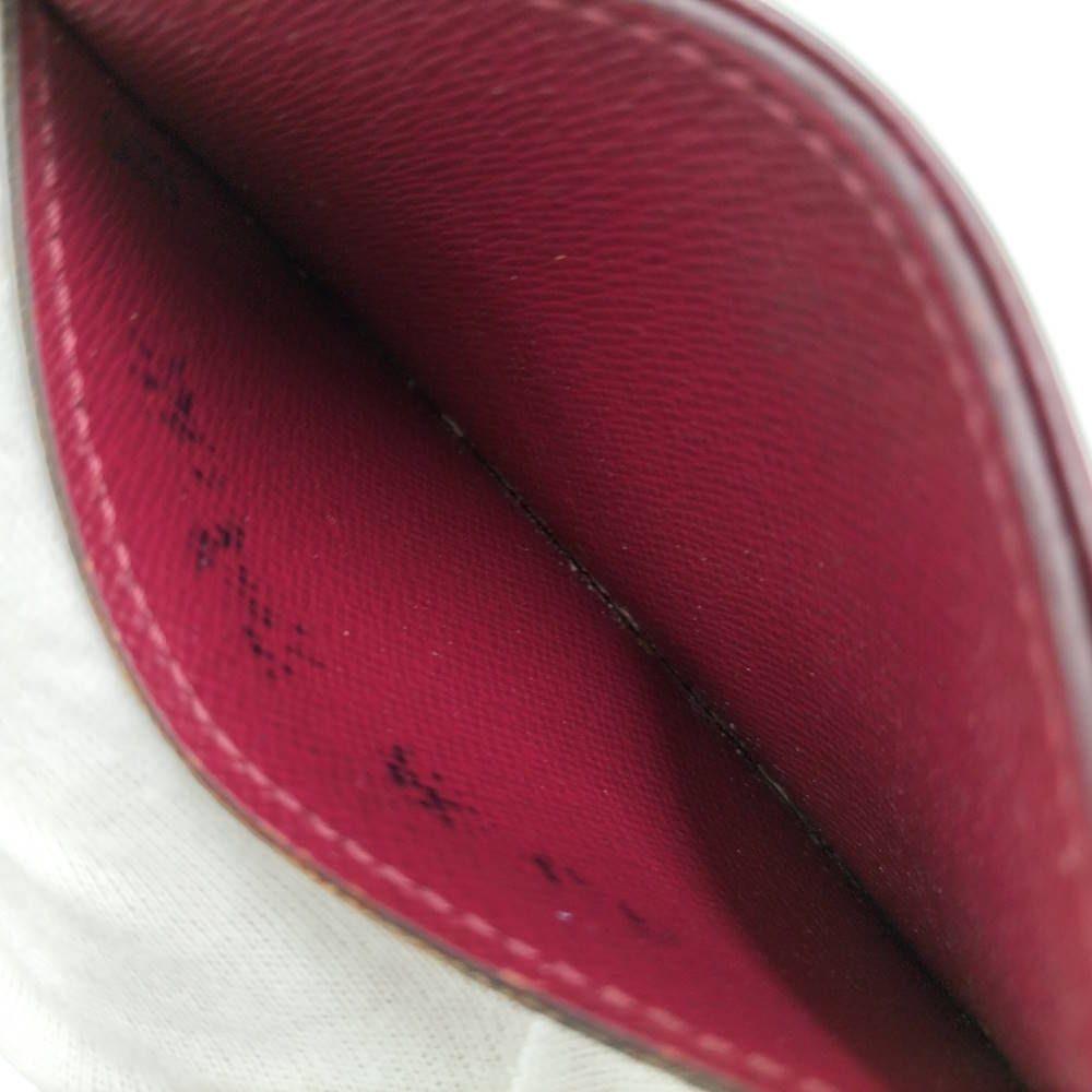 Louis Vuitton Porte Cartes Simple Card Case Fuchsia Monogram — view 8