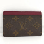 Louis Vuitton Porte Cartes Simple Card Case Fuchsia Monogram — view 2