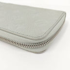 Louis Vuitton Zippy Wallet Vertical Zip Around Taurillon Leather Grease Mineral — view 4