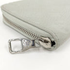 Louis Vuitton Zippy Wallet Vertical Zip Around Taurillon Leather Grease Mineral — view 5