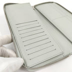 Louis Vuitton Zippy Wallet Vertical Zip Around Taurillon Leather Grease Mineral — view 7