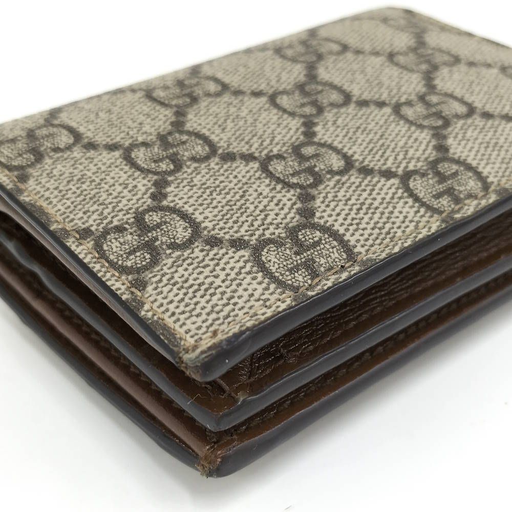 Gucci Heart Logo GG Supreme Bifold Wallet — view 6