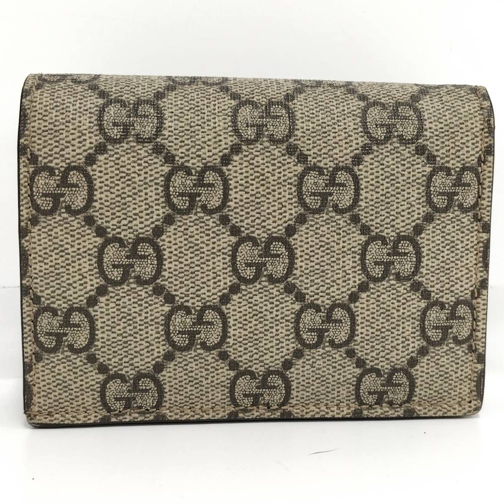 Gucci Heart Logo GG Supreme Bifold Wallet — view 3