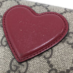 Gucci Heart Logo GG Supreme Bifold Wallet — view 7