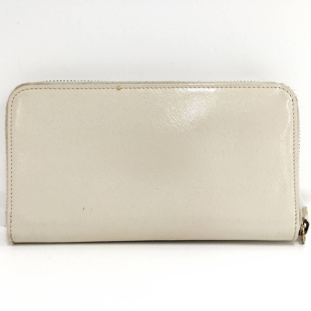 Fendi Zip Around Wallet Ivory — view 3
