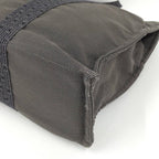 Hermes Herline Tote Bag GM Canvas Gray — view 3
