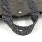 Hermes Herline Tote Bag GM Canvas Gray — view 4