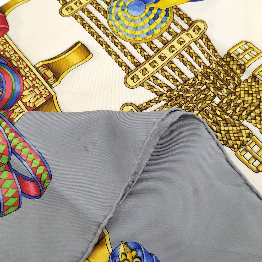 Hermes Scarf Carre 90 le Rubans du Cheval — view 7