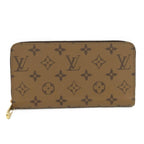 Louis Vuitton Zippy Wallet Zip Around Monogram Reverse