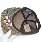 Gucci Donald Duck GG Supreme Mesh Baseball Cap Hat — view 7