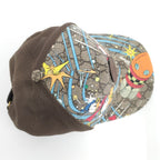 Gucci Donald Duck GG Supreme Mesh Baseball Cap Hat — view 5