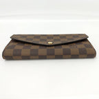 Louis Vuitton Portefeuille Sarah Wallet Damier Rose Ballerine — view 5
