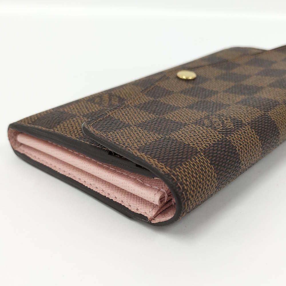 Louis Vuitton Portefeuille Sarah Wallet Damier Rose Ballerine — view 4