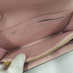 Louis Vuitton Portefeuille Sarah Wallet Damier Rose Ballerine — view 8