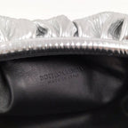 Bottega Veneta the Pouch Leather Silver — view 7