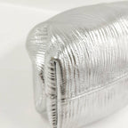Bottega Veneta the Pouch Leather Silver — view 3