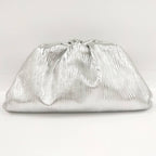 Bottega Veneta the Pouch Leather Silver — view 2