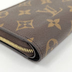 Louis Vuitton Portefeuille Lou Compact Wallet Zip Around Monogram Reverse — view 5
