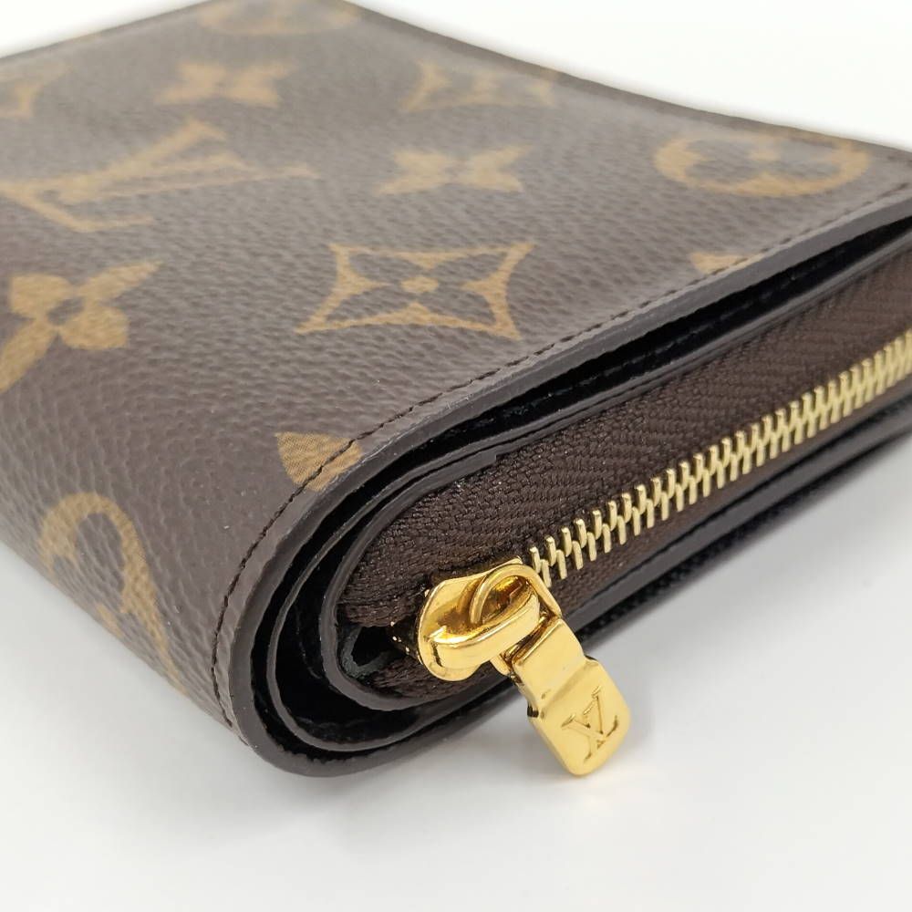 Louis Vuitton Portefeuille Lou Compact Wallet Zip Around Monogram Reverse — view 4