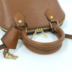Louis Vuitton Alma BB 2-Way Handbag Epi Tan — view 4