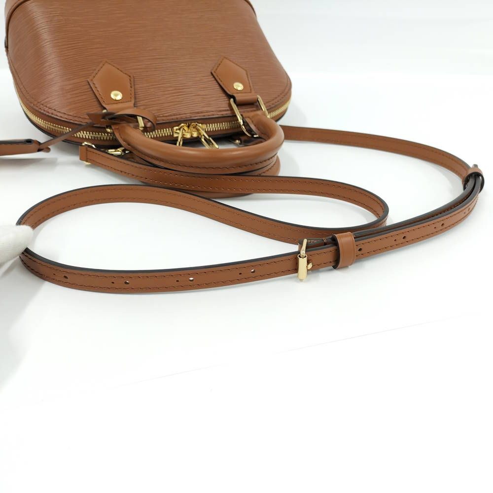 Louis Vuitton Alma BB 2-Way Handbag Epi Tan — view 6
