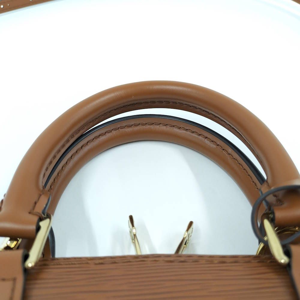 Louis Vuitton Alma BB 2-Way Handbag Epi Tan — view 5