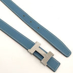 Hermes Constance H Belt Taurillon Clemence Silver — view 5