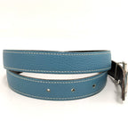 Hermes Constance H Belt Taurillon Clemence Silver — view 4