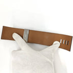 Hermes Collier de Chien Etoupe Veau Epsom Silver T2 Bracelet — view 5